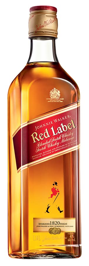 Johnnie Walker Red Label Blended Scotch Whisky (1.14 L)