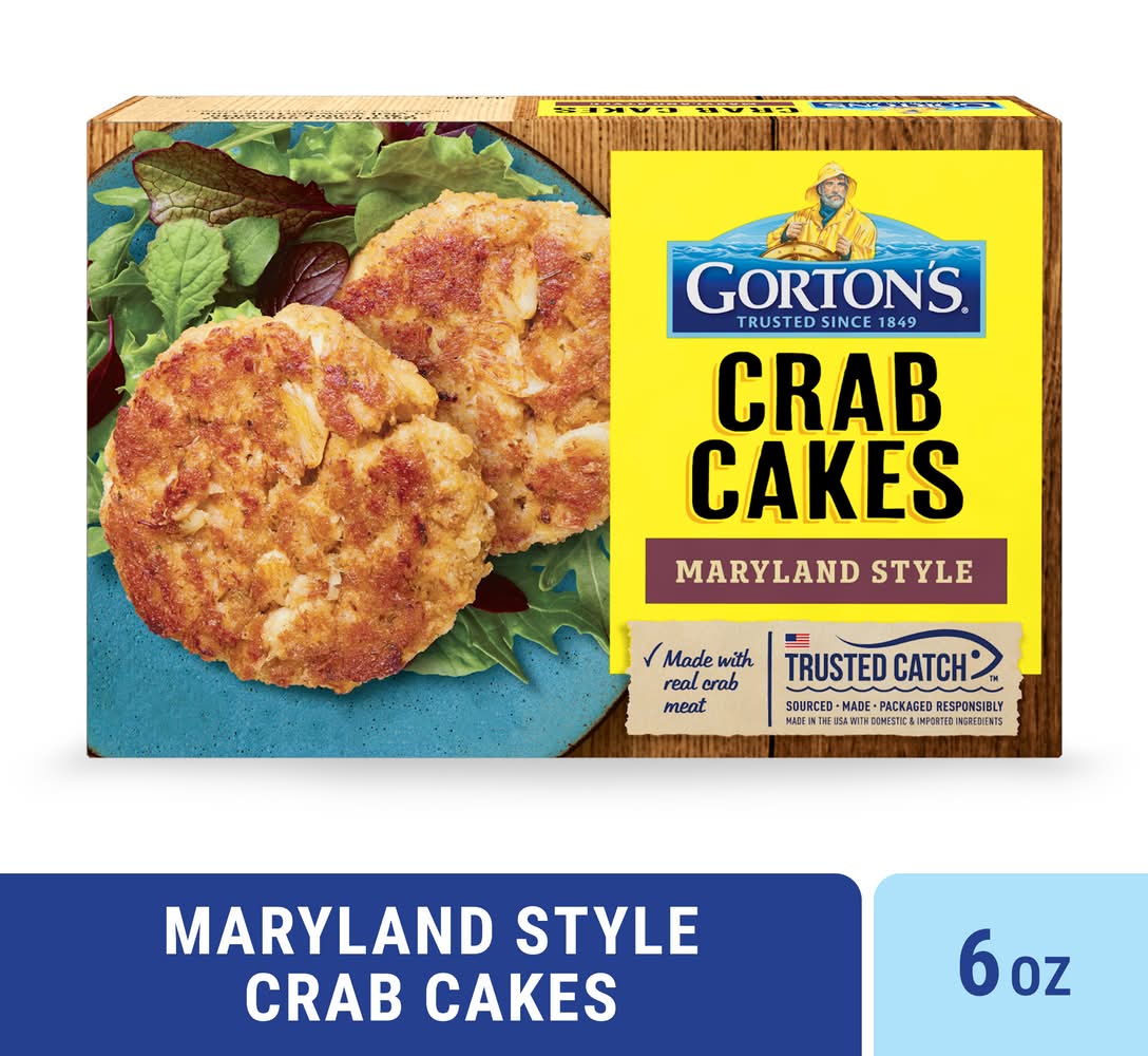 Gorton's Maryland Style Crab Cakes (6 oz)