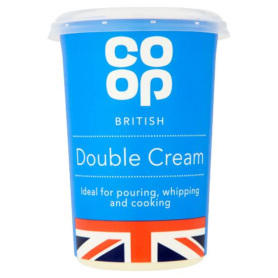 Co-op British Double Cream (600ml)