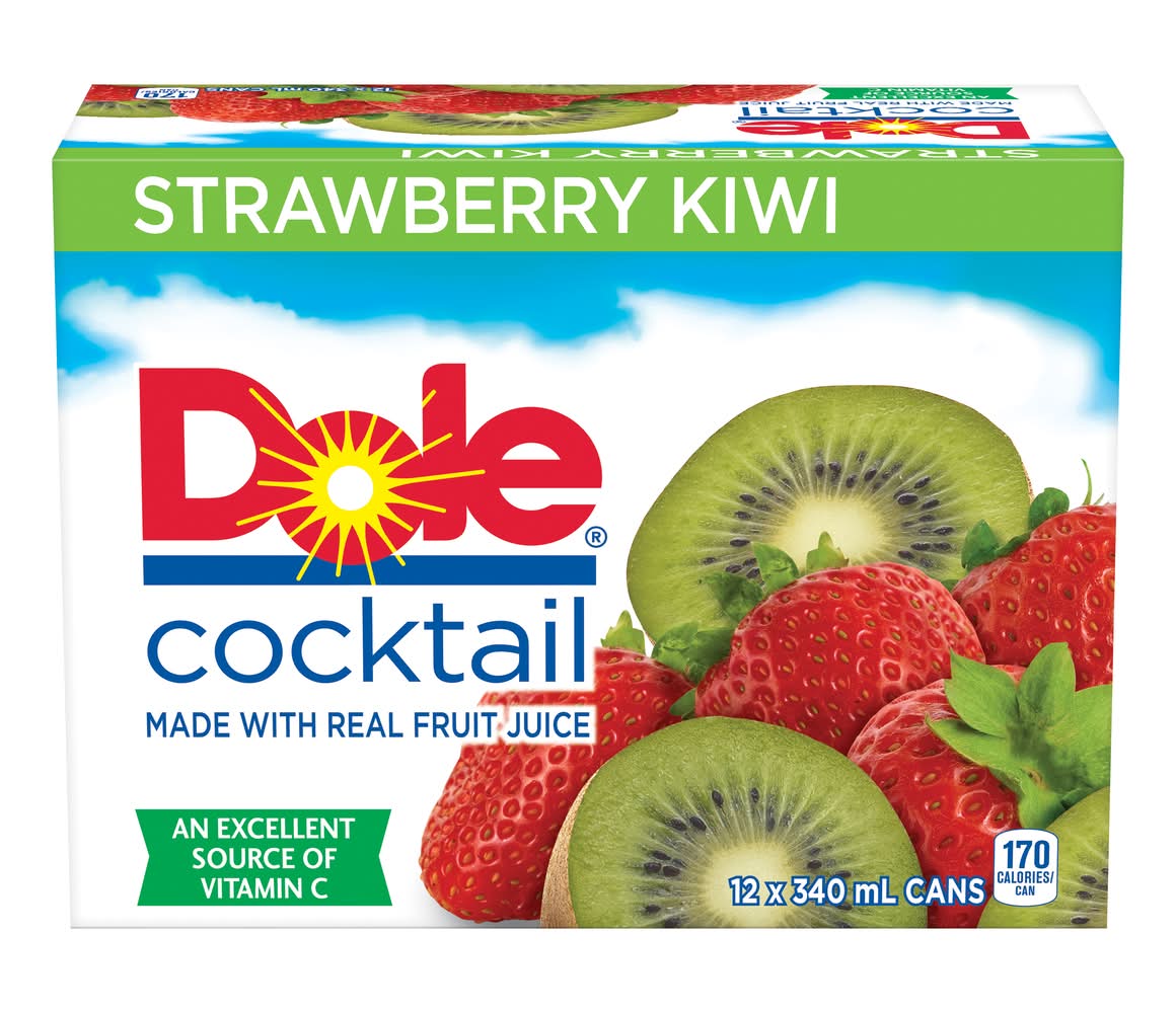 Dole Strawberry Kiwi Juice (12 x 4.08 L)
