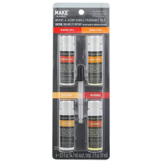 Invent-A-Scent Farm Fresh Candle Fragrance Oil Set By Make Market