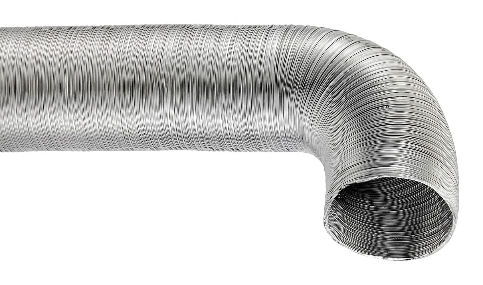 Lambro 3-in x 8.0-ft Aluminum Semi-rigid Duct