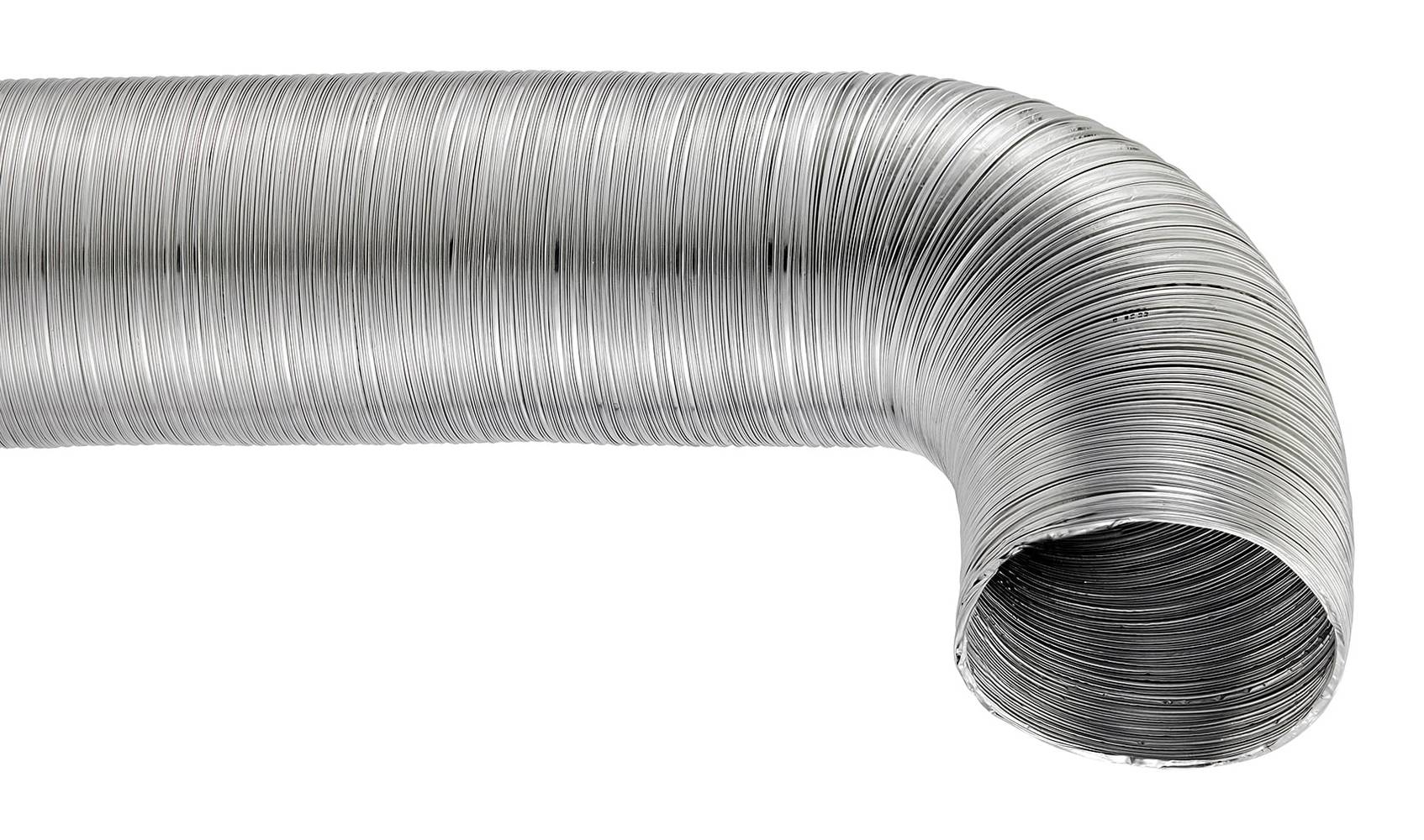 Lambro 7-in x 8.0-ft Aluminum Semi-rigid Duct | L308