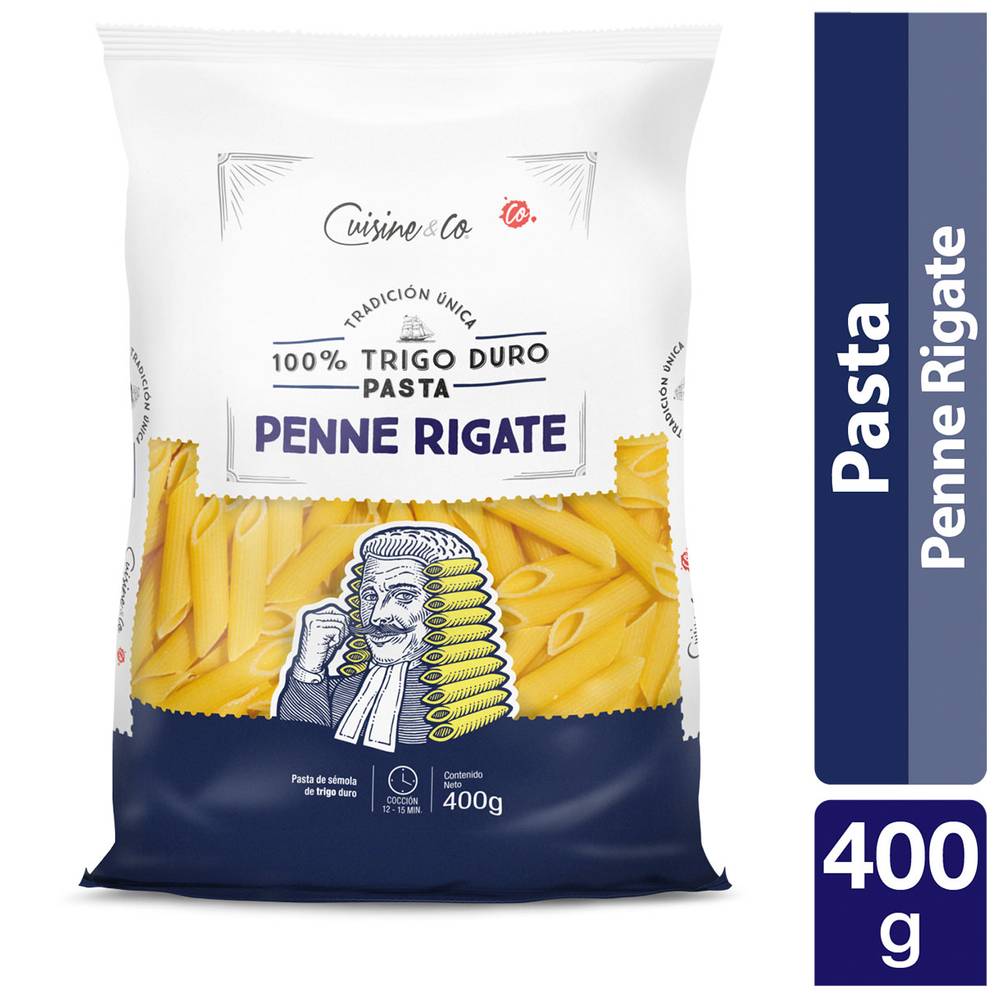 Cuisine & co pasta penne rigate (bolsa 400 g)