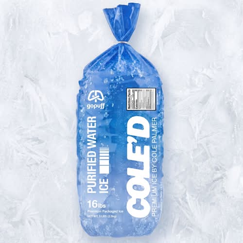 COLE'D Ice Cubes 16lb Bag
