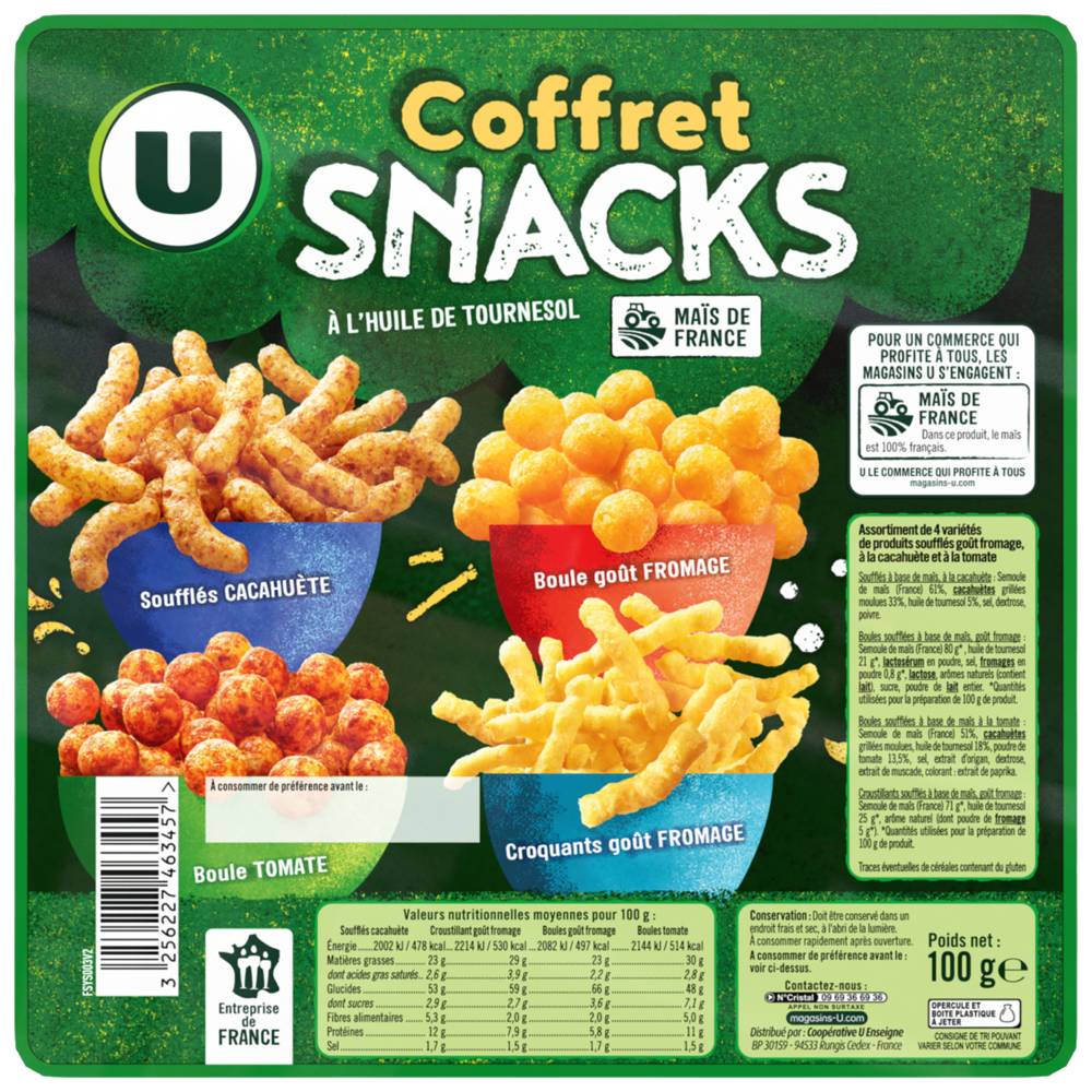 U - Coffret snacks