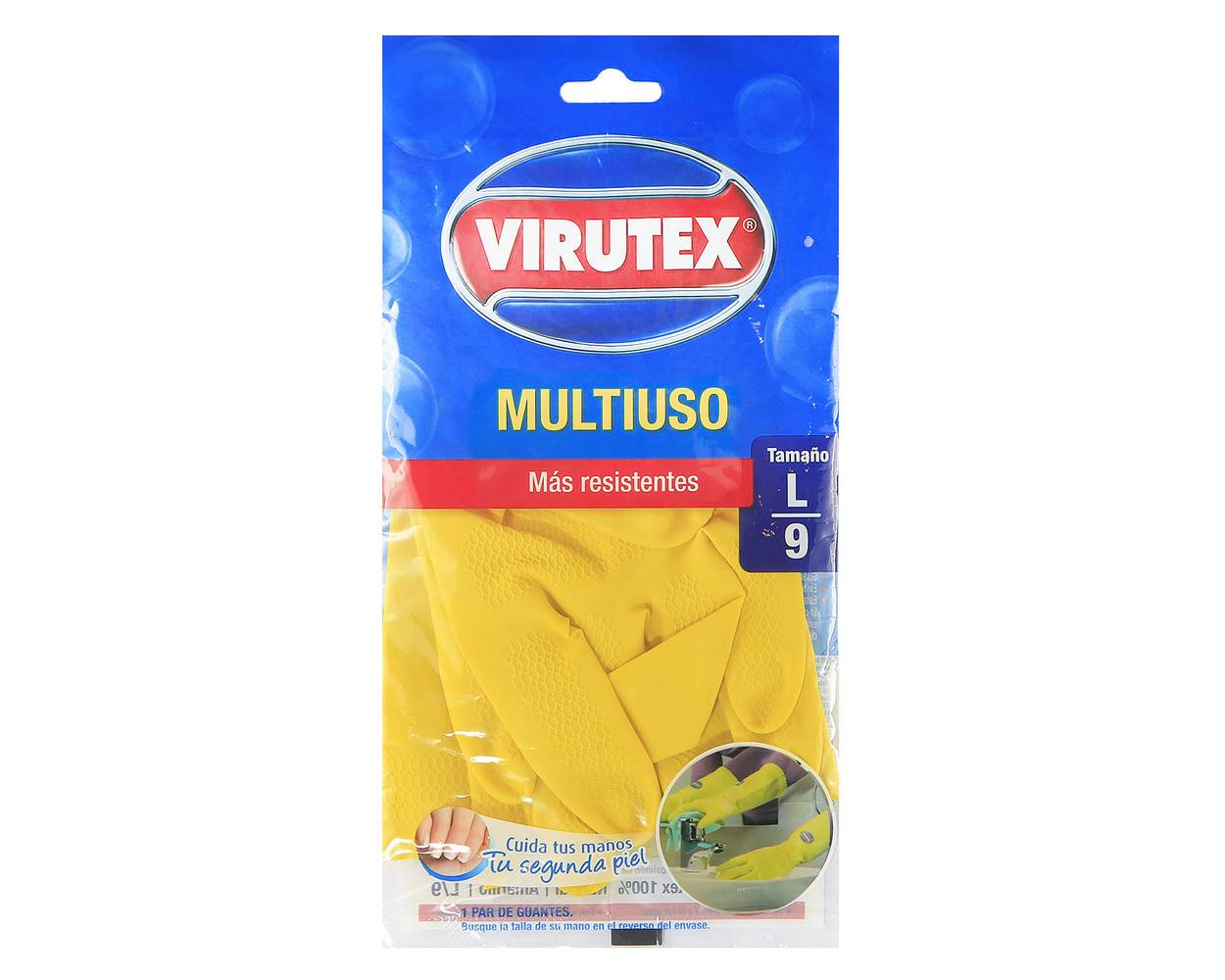 Virutex guantes multiuso talla l (bolsa 1 u)