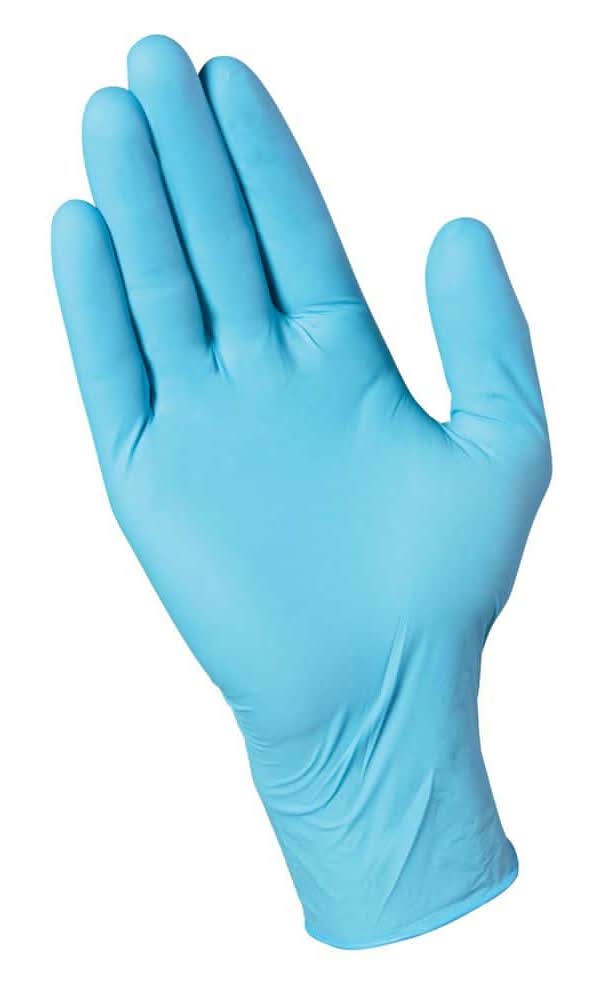 Hdx Hdx Disposable Blue Nitrile Glove 50Ct 1-Size Fits All