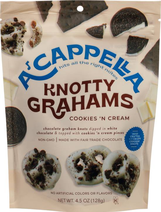 A'cappella Knotty Grahams (cookies 'n cream)