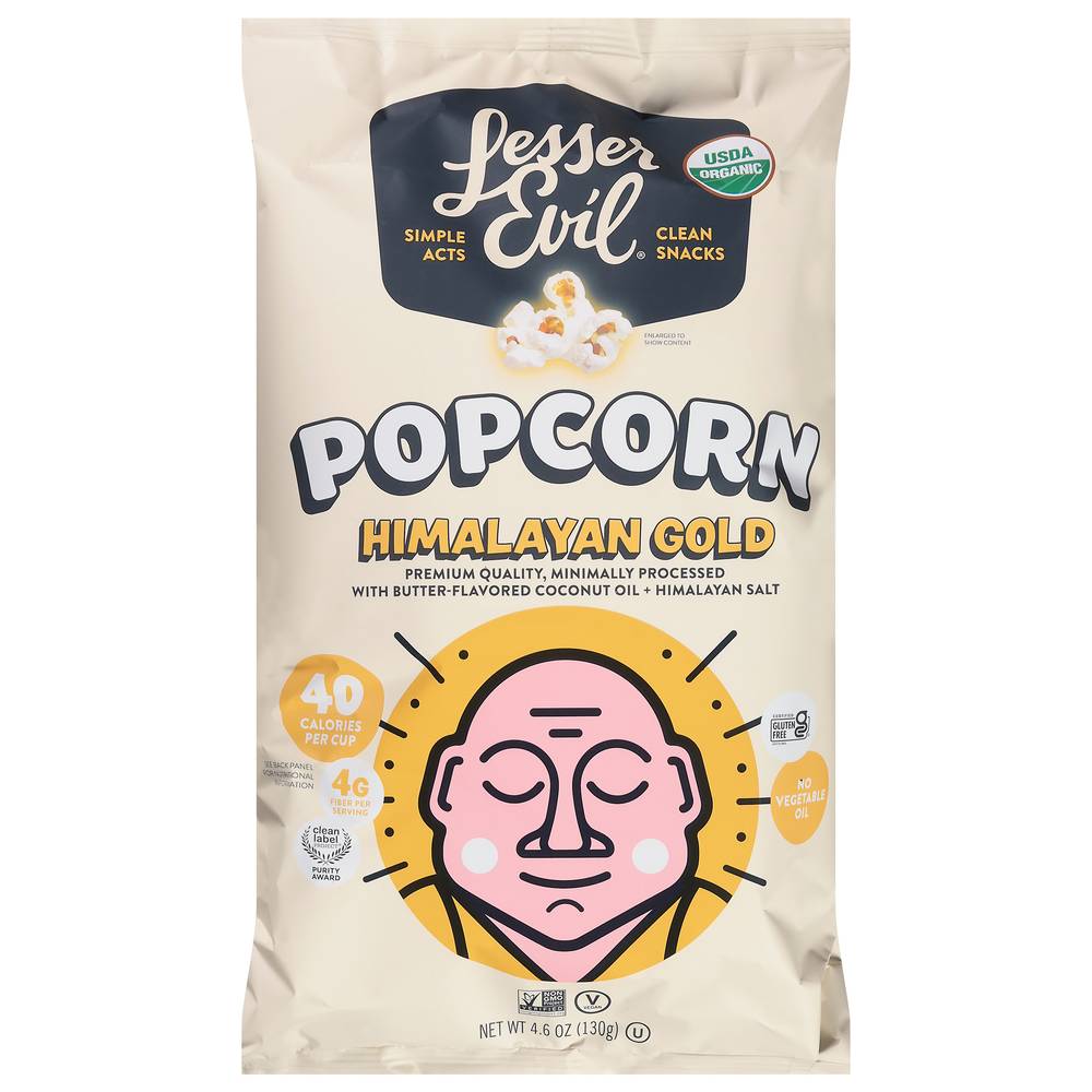 LesserEvil Himalayan Gold Popcorn (5 oz)