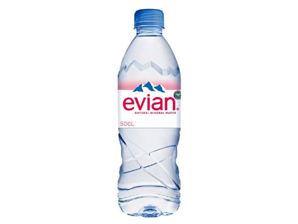 Evian mineral water