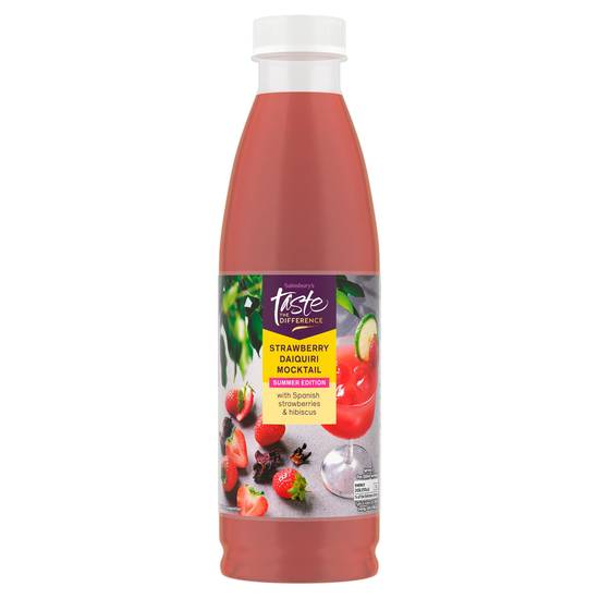 Sainsbury's Strawberry Daiquiri Mocktail Summer Edition, Taste the Difference 750ml