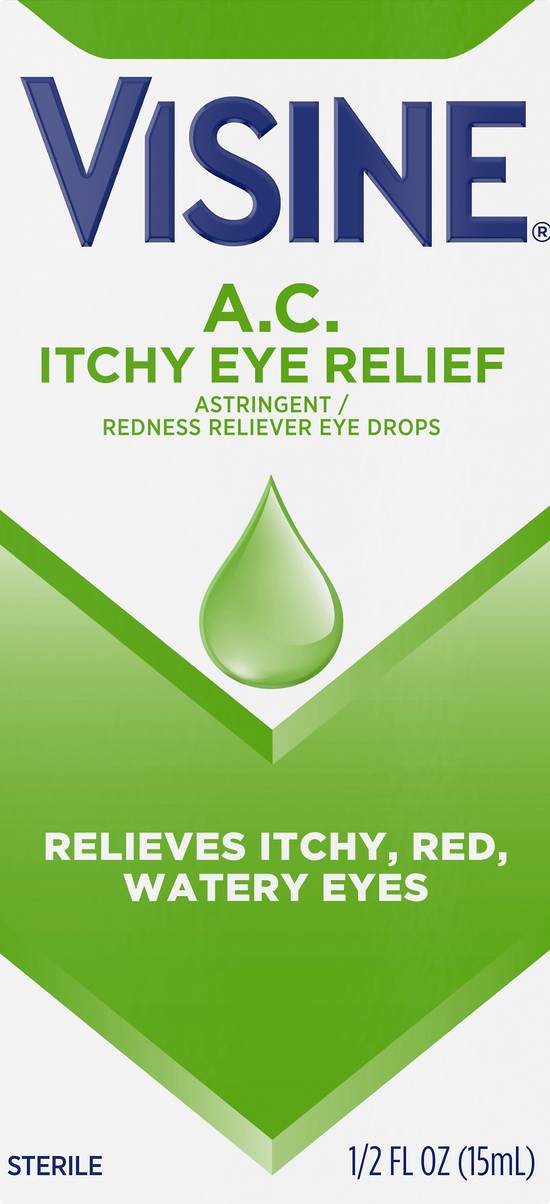 Visine A.c. Itchy Eye Relief Astringent