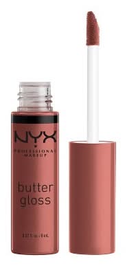 NYX Professional Makeup Butter Gloss Non-Sticky Lip Gloss, Praline