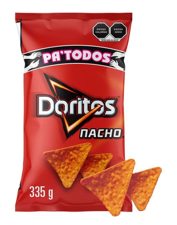Doritos · Botana frita de maíz pa' todos, queso-chile (335 g)