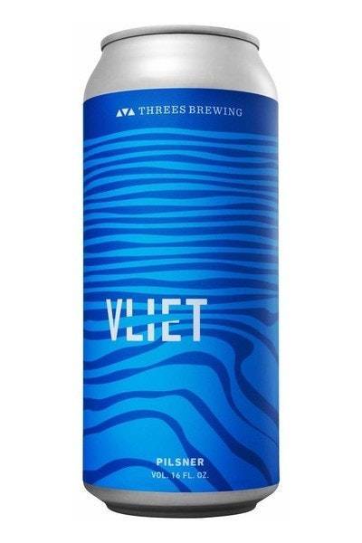 Threes Brewing Vliet Pilsner Beer (4 pack, 16 fl oz)