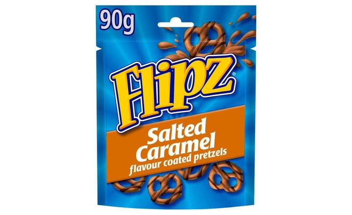 Flipz Pretzels Salted Caramel Flavour Snacks 90g (397901)