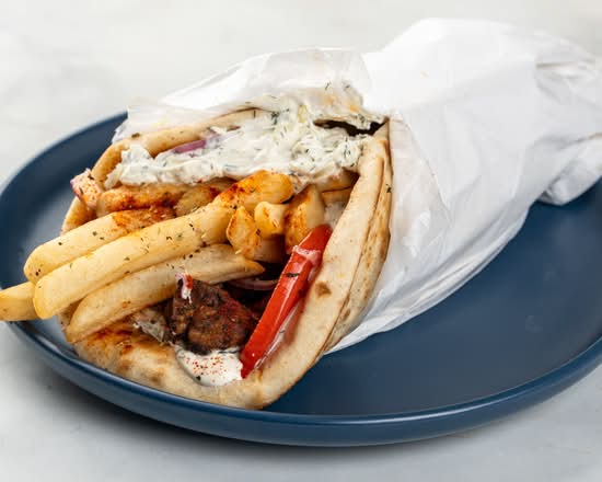 Gyros Chicken Pita Souvlaki