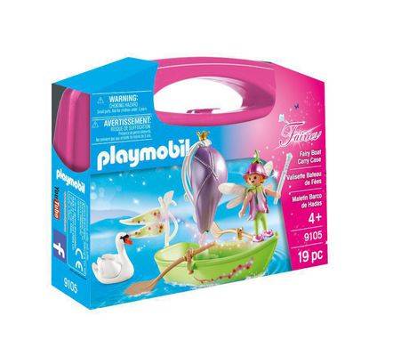 PLAYMOBIL Fairy Boat Carry Case 9105 Play Set