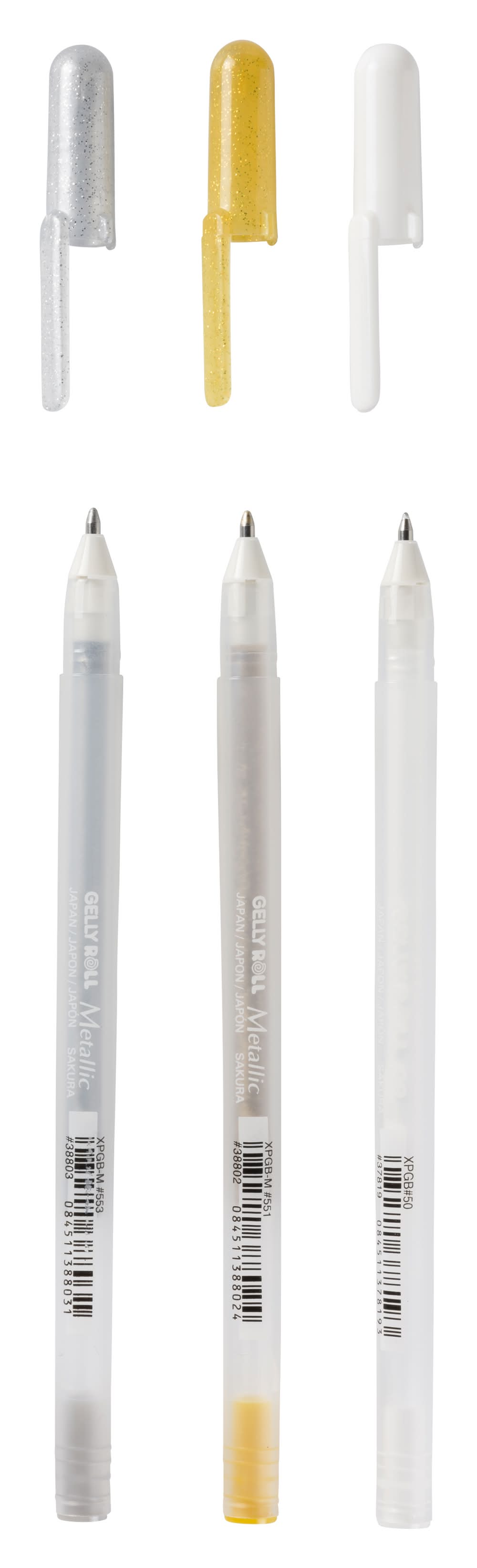 Conjunto de 3 Canetas de Gel Sakura