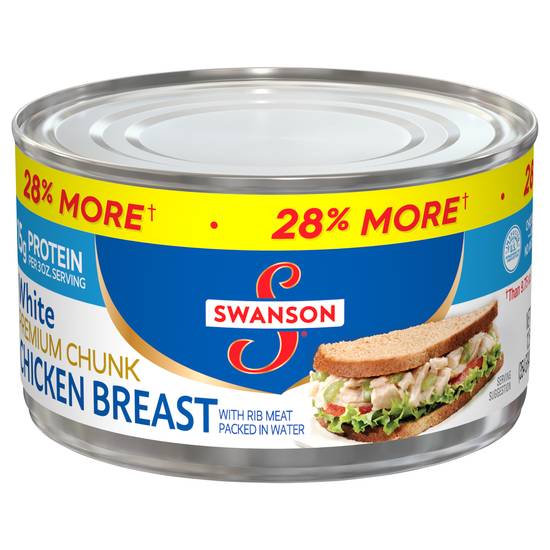 Swanson White Premium Chunk Chicken Breast in Water (12.5 oz)