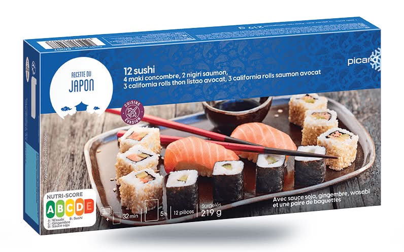 12 sushi