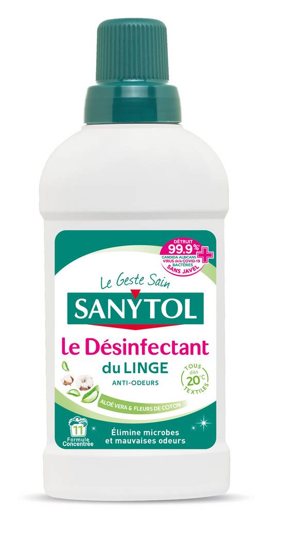Sanytol - Désinfectant du linge aloe vera coton (500 ml)