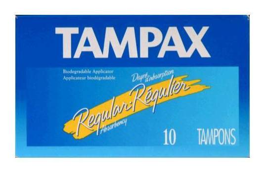 Tampax Regular 10 Pack