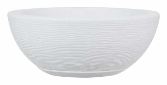 White Bowl Outdoor Planter, Small