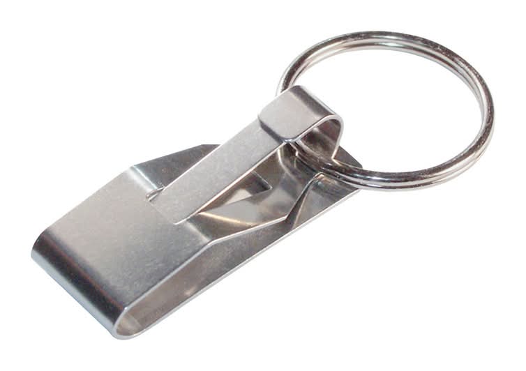 Hillman Metal Silver Belt Hooks/Pocket Chains Keychain