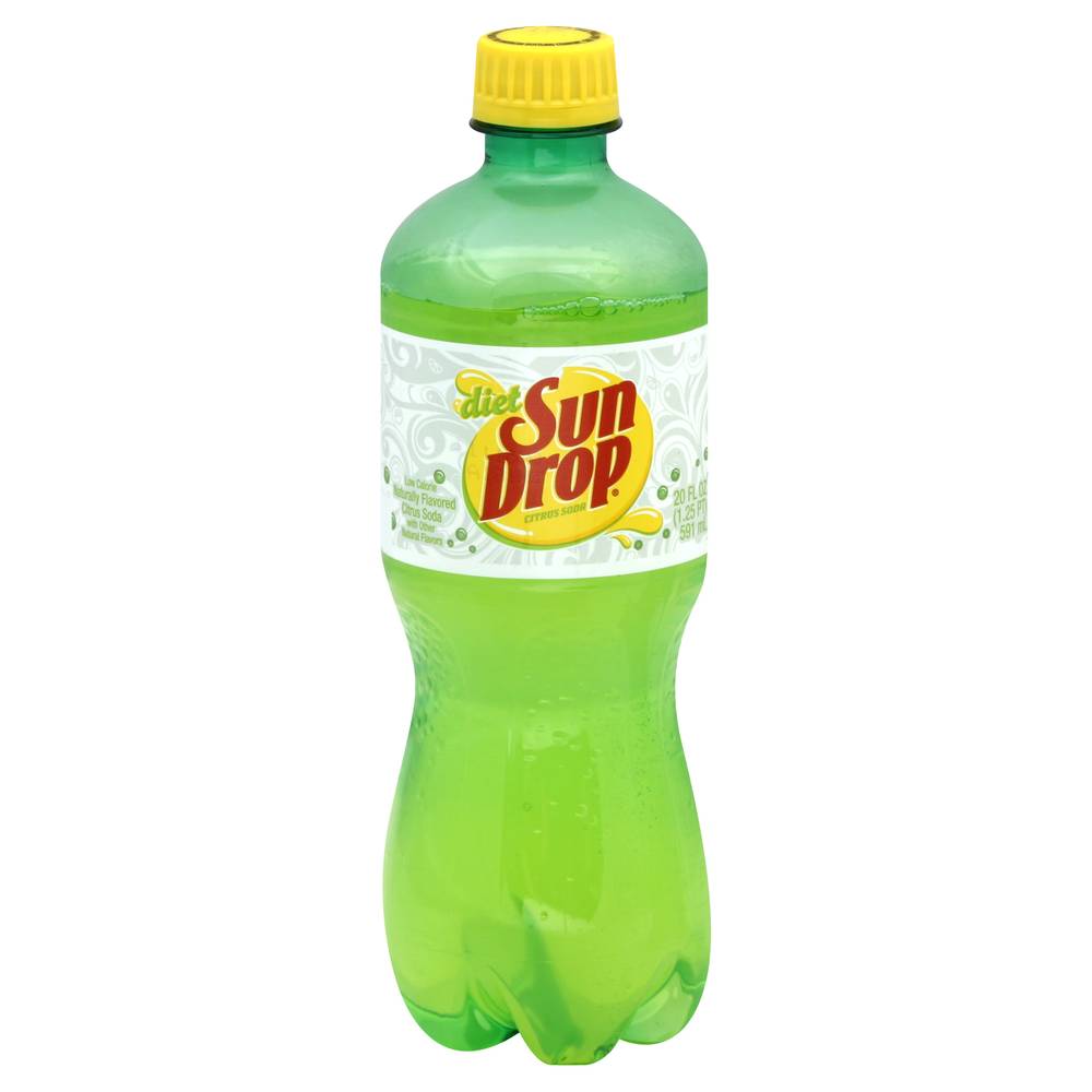 Sun Drop Diet Citrus Soda (20 fl oz)