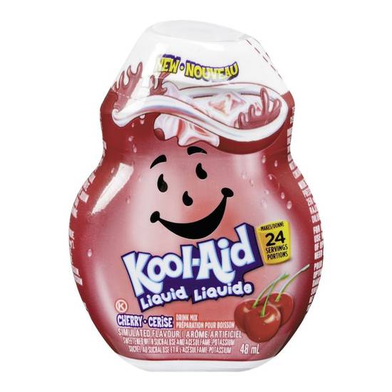Kool-aid préparation pour boisson à la cerise (48ml) - kool aid liquid, cherry (48 ml)