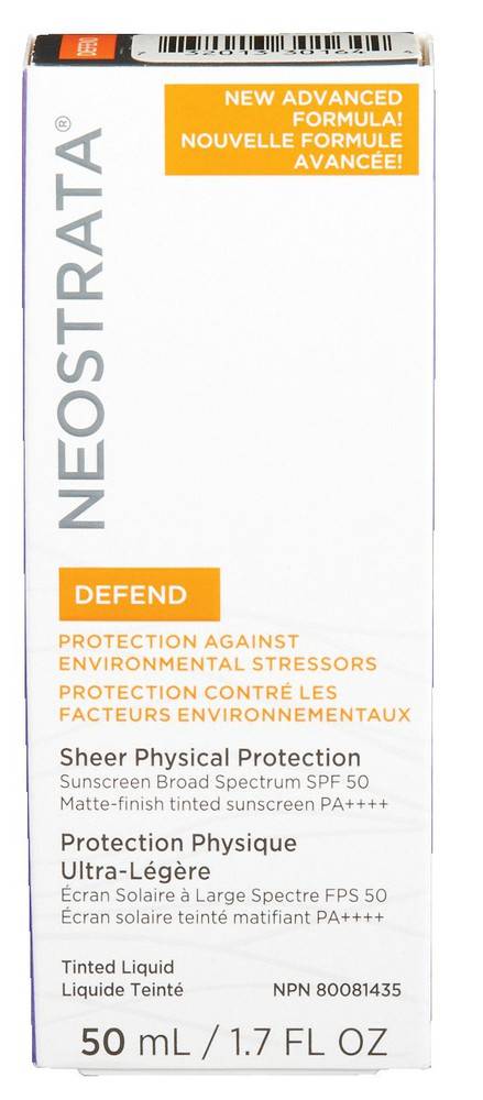 Neostrata Sheer Physical Sunscreen Spf50 (50 ml)