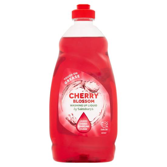 Sainsbury's Washing Up Liquid Cherry, Limited Edition 450ml