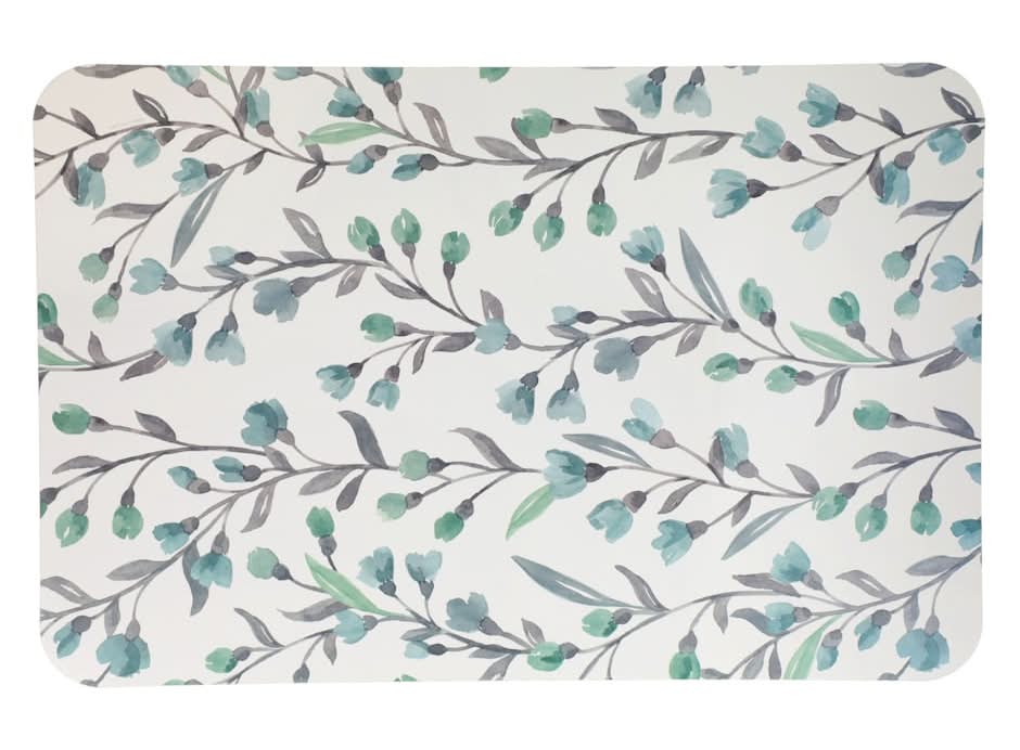 Always Stay Humble & Kind Printed Placemats, 17.125x11.25 in, Blue-Gray