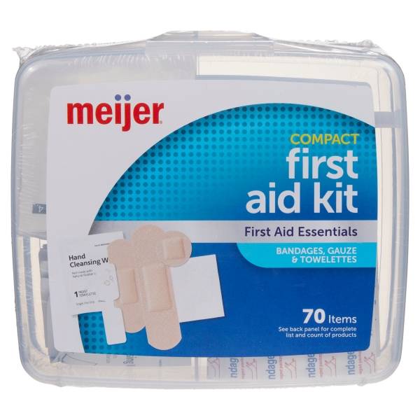 Meijer First Aid Kit 70PC