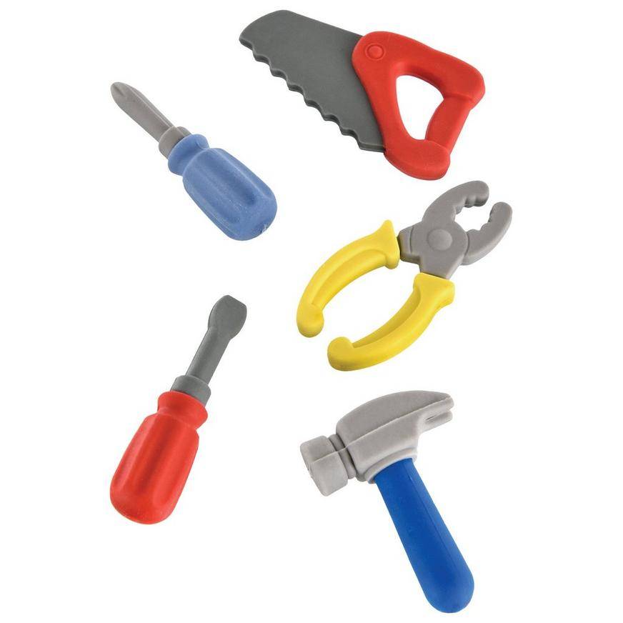 Hardware Tool Erasers, 5pc