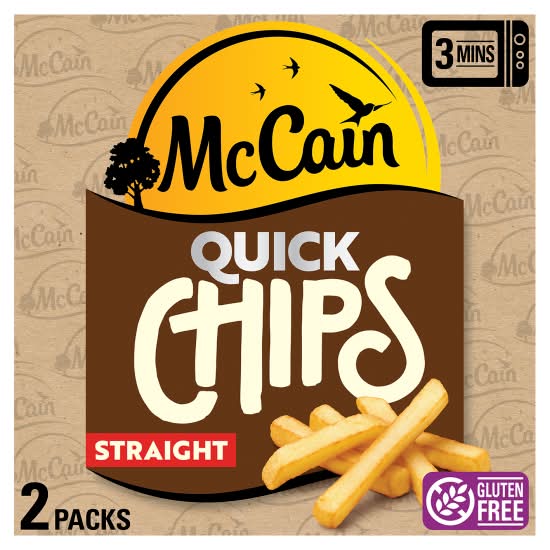 McCain Quick Straight Chips (2 pack)