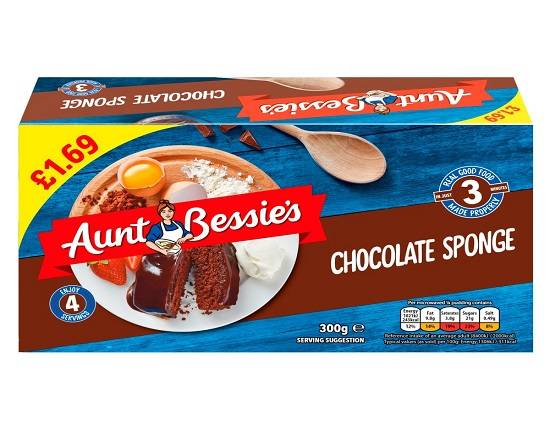 AUNTY BESSIE'SCHOCOLATE SPONGE (300G)