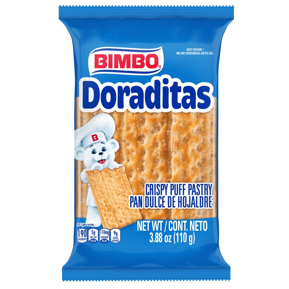 Bimbo Doraditas Crispy Puff Pastry