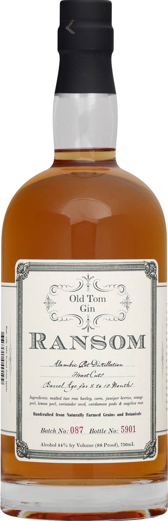 Ransom Old Tom Gin (750 ml)
