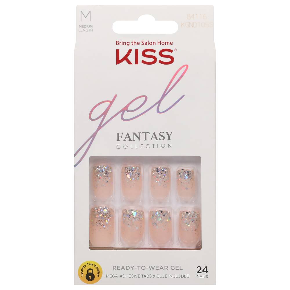 KISS Medium Gel Fantasy Collection Nails