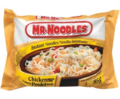Mr. noodles nouilles instantanées - instant noodles (poulet)