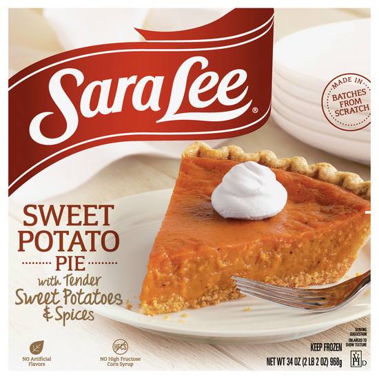 Sara Lee Sweet Potato Pie