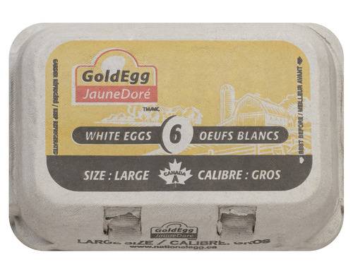 Goldegg Large White Eggs (300 g)