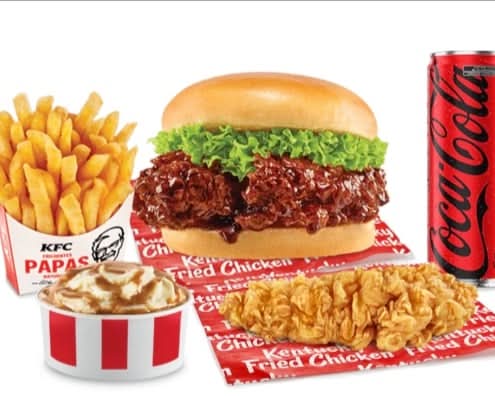 MegaCombo Ke-Tiras Burger + Ke-Tira