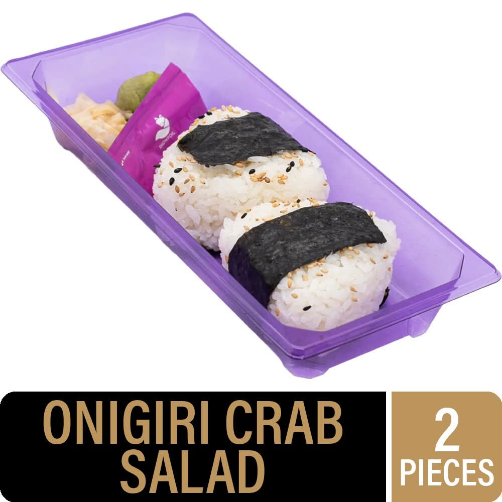 Private Selection Onigiri Crab Salad Sushi By Snowfox (2 ct)