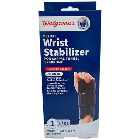 Walgreens Deluxe Wrist Stabilizer, L/Xl