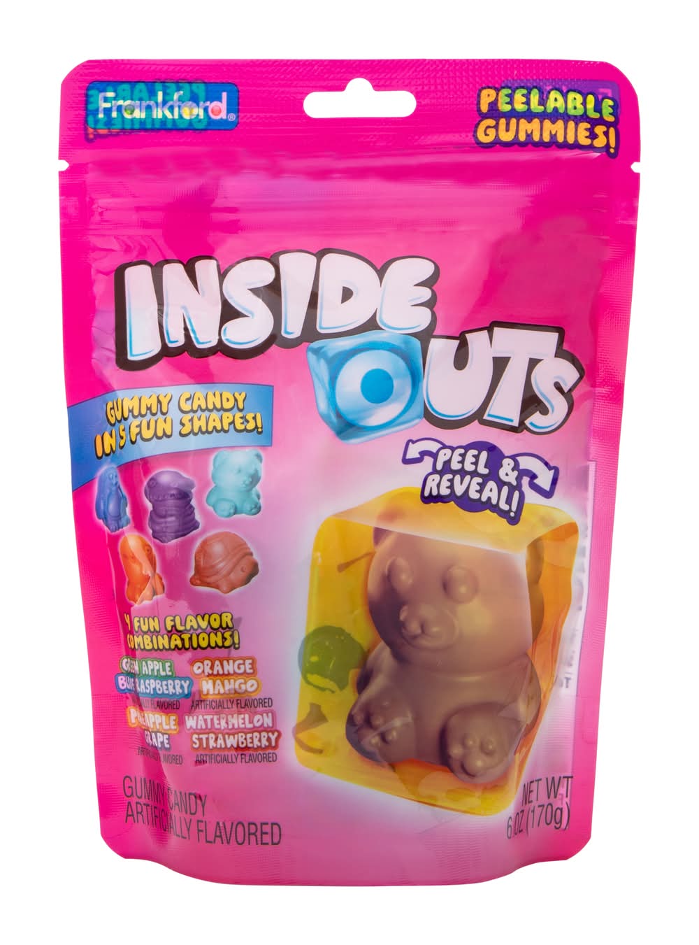 Inside Outs Peelable Gummy Candy 6oz