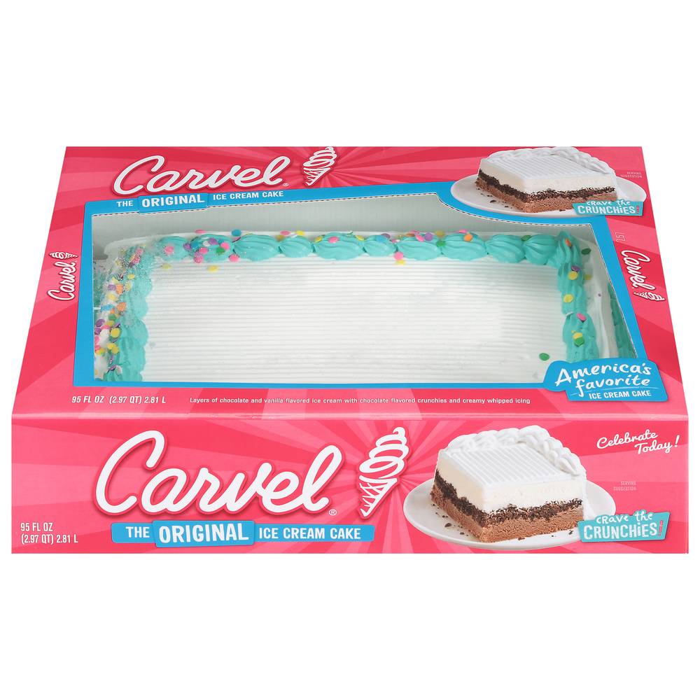 Carvel The Original Cake, Ice Cream (95 fl oz)